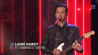 American Idol 2019.Laine Hardy Performs (That's All right).