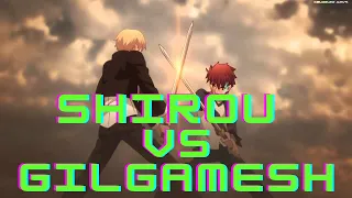 The Epic 60 Fps Shirou vs Gilgamesh Action Anime Fight that Will Blow Your Mind - No Voiceover -