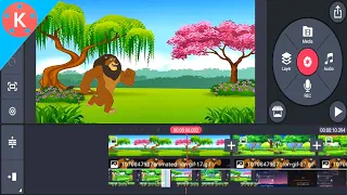 How to Make Cartoon Animation Video On Android In KineMaster || Creating Animation Video On Mobile