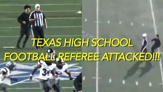 Texas High School Football Referee Attacked