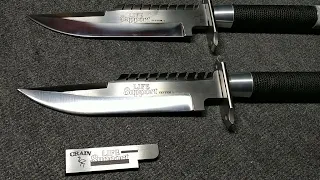 Recreating The Screen Used Knife From The Movie COMMANDO Video 10