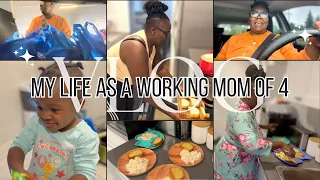 MY LIFE AS A WORKING MOM OF 4 2023 | Working Mom Schedule + Work UBER Eats with Me | Tami Jhey