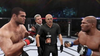 Gabriel Gonzaga vs. Mike Tyson (EA Sports UFC 2) - CPU vs. CPU 🥊