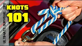 BOWLINE Knot - 3 WAYS to TIE the MOST USEFUL KNOT in the WORLD | Knots 101 - Ep. 2