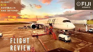 Flying FIJI AIRWAYS' brand new Airbus A350! Sydney - Nadi Business Class review