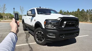 2023 RAM 2500 Rebel Heavy Duty: Start Up, Walkaround, POV, Test Drive and Review