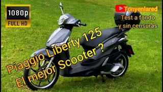 🛵 Piaggio liberty 125 - S /2023.Es el mejor Scooter para comprar ?