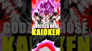 GOKU INSPIRE LA NOUVELLE TRANSFORMATION DE GODZILLA ROSÉ !