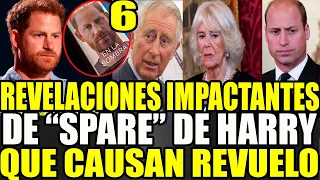 6 REVELACIONES IMPACTANTES DE LAS MEMORIAS DEL PRINCIPE HARRY QUE HA DADO LA VUELTA AL MUNDO