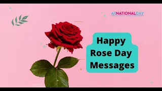 Happy Rose Day Wishes, Messages, Quotes