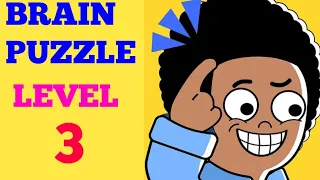 Brain puzzle 99 games level 3 solution or Walkthrough