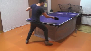 #4 Table Tennis training - Backspin