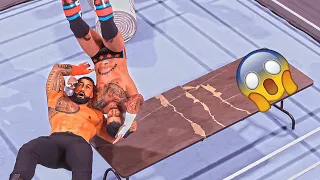 Roman Reigns vs. CM Punk .Madness in WWE 2K24 Gameplay.