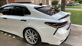 2020 Toyota Camry XSE exterior mods