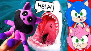 Sonic and Amy watch 100 WAYS TO KILL CATNAP - Poppy Playtime 3