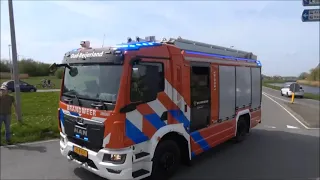 P 1 [PRIMEUR] Brandweer zhz/rr naar gekregen inzet Grote brand in Barendrecht