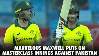 Marvelous Maxwell Puts On Masterclass Innings In UAE Against Pakistan | PCB | MA2E