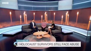 Holocaust survivor and Jewish student discuss antisemitism in Britain