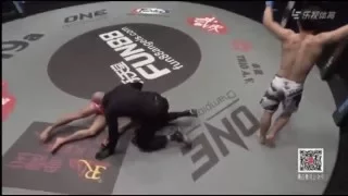 BRUTAL suplex KO to escape from a guillotine! ONE Championship 37 (01/23/16)
