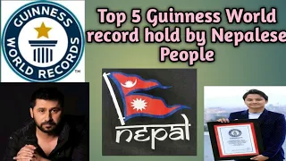 Top 5 Guinness World Record hold by Nepalese People....