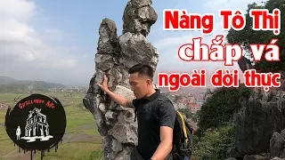 Xót Xa Tượng Nàng Tô Thị Chắp Vá