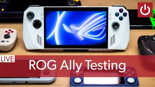 Asus ROG Ally: Live Testing & Hands-on