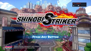 Naruto to Boruto:Shinobi Striker Open Beta (PS4) Rus