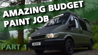 Painting Our Van on a Budget - Part 1