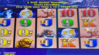 15X MULTIPLIERS SHOW UP #timberwolf #win #casino #download #yaamavacasino