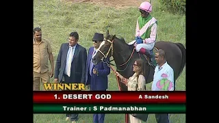 Desert God with A Sandesh up wins The Golconda St-Leger Gr-2 2018