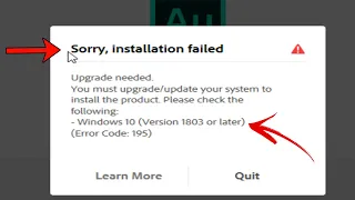 علمني دوت كوم | الحل النهائي لمشكله رسالة الخطأ sorry installation failed اثناء تستيب برامج Adobe