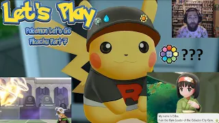 Let's Play! Pokémon Let's Go Pikachu Part 7: Team Rocket Hideout/The Grass Gym/Pokémon Tower