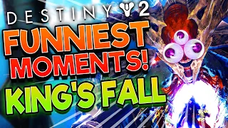 Destiny 2 FUNNIEST MOMENTS in King's Fall Raid! 😂 Hilarious Compilation!