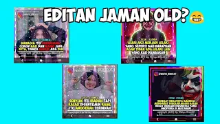 REACTION MELIHAT VIDEO EDITAN GW WAKTU PERTAMA JADI QUOTESER!!! EDITAN JAMAN OLD😂
