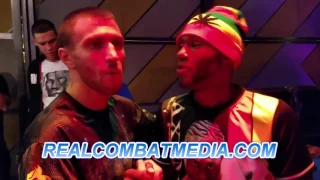 VASYL LOMACHENKO AND NICHOLAS WALTERS SHOW SPORTSMANSHIP