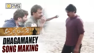 Dhaga Dhagamaney Song Making Video || Agnathavasi Song Making Video || Pawan Kalyan, Keerthy Suresh