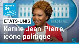 Etats-Unis : Karine Jean-Pierre, nouvelle porte-parole de la Maison Blanche • FRANCE 24