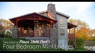 Tour Ponca State Park's Stunning Mini Lodges