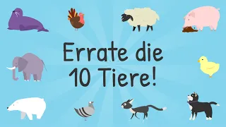 Tiere erraten! - Miträtseln, Mitraten & Entdecken für Kinder