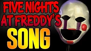 FIVE NIGHTS AT FREDDY'S SONG "THE PUPPET SONG" Lyric Video