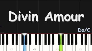 Gael Music - Divin Amour | EASY PIANO TUTORIAL BY Extreme Midi