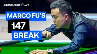 Marco Fu's brilliant 147 break during the Hong Kong Masters against Higgins | Eurosport