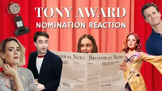 Tony Award Nomination Reaction Video