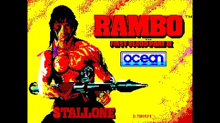 Rambo - First Blood Part II Review for the Sinclair ZX Spectrum by John Gage