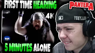 HIP HOP FAN'S FIRST TIME HEARING 'Pantera - 5 Minutes Alone' | GENUINE REACTION