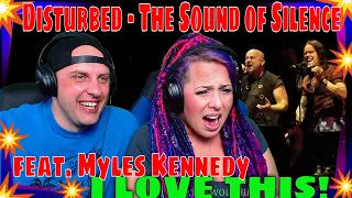 #reaction Disturbed - The Sound of Silence feat. Myles Kennedy [Live in Houston] THE WOLF HUNTERZ