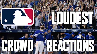 MLB: Loudest Crowd Reactions