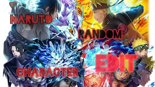 Naruto Random Character EDit [  Blade Fury ] NCS 🔥🔥🔥🔥🔥