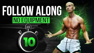 10 Minute Intense Follow Along  Workout! - Frank Medrano