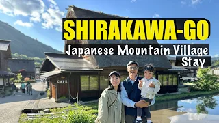 Shirakawago Japanese Village Hotels & Street View in the Mountains